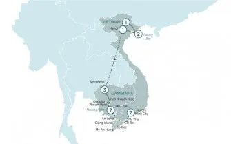 Карта круиза