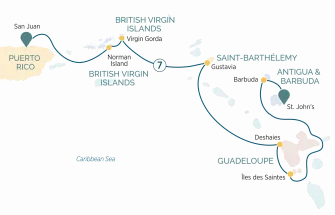 Карта круиза