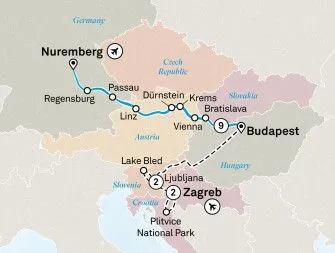 Карта круиза