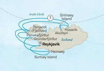 Карта круиза