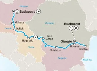 Карта круиза