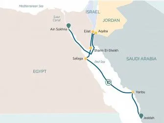 Карта круиза