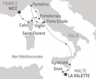 Карта круиза