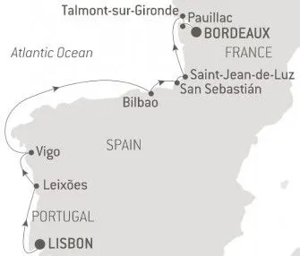 Карта круиза