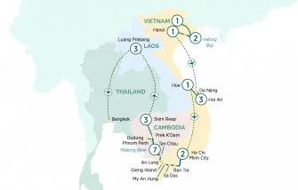 Карта круиза