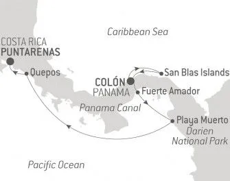 Карта круиза