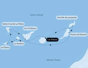 Карта круиза