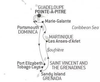 Карта круиза