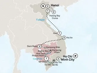 Карта круиза