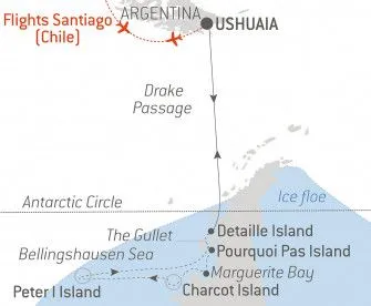 Карта круиза