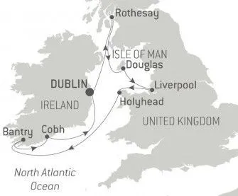 Карта круиза