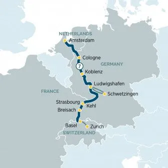 Карта круиза