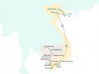 Карта круиза