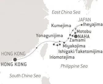 Карта круиза