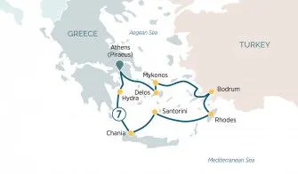 Карта круиза