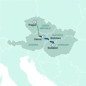 Карта круиза