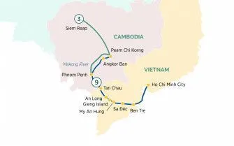 Карта круиза