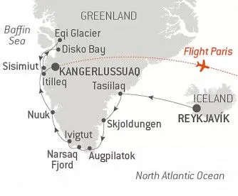 Карта круиза