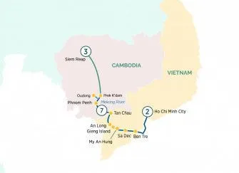 Карта круиза