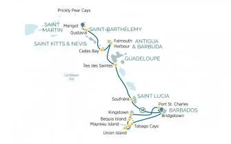 Карта круиза