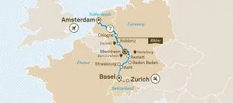 Карта круиза