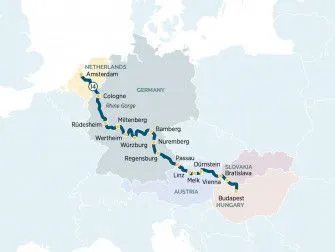 Карта круиза