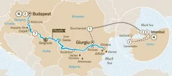 Карта круиза