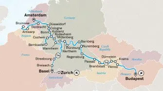 Карта круиза