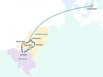 Карта круиза