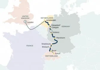 Карта круиза