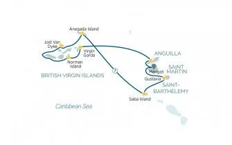 Карта круиза