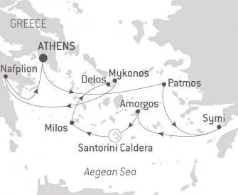 Карта круиза