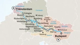 Карта круиза