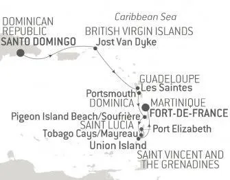 Карта круиза