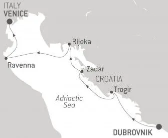 Карта круиза