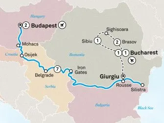 Карта круиза