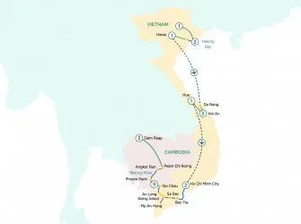 Карта круиза