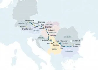 Карта круиза