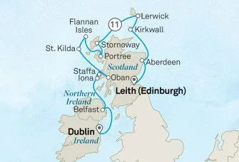 Карта круиза