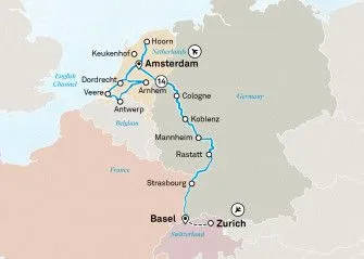 Карта круиза