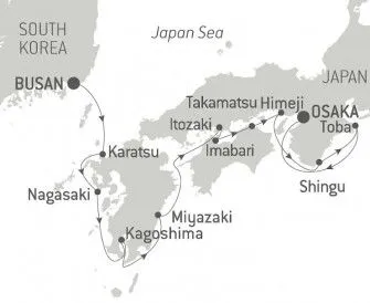 Карта круиза