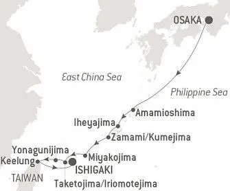 Карта круиза