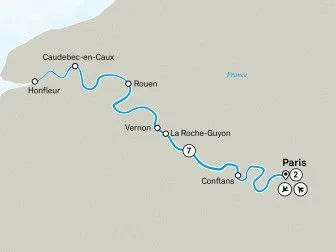 Карта круиза