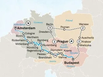 Карта круиза