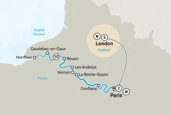 Карта круиза