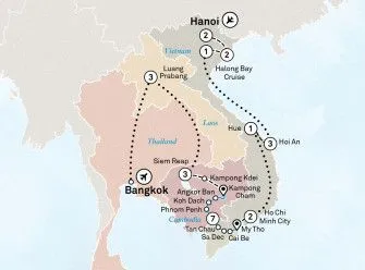 Карта круиза