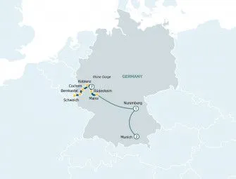 Карта круиза