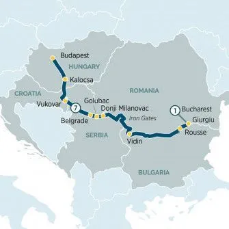 Карта круиза