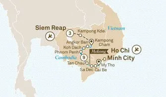 Карта круиза