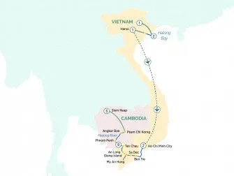 Карта круиза